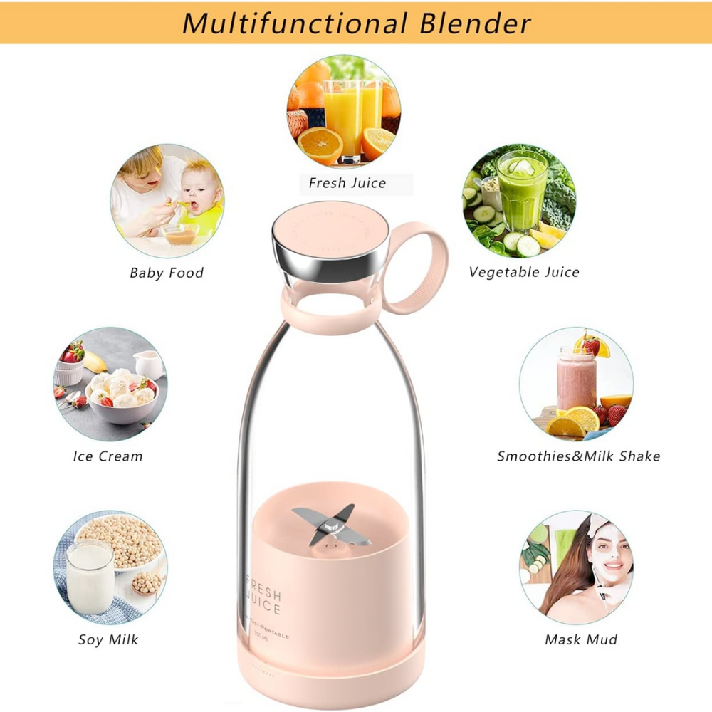 BlendEasy – Compact On-The-Go Juicer for Daily Freshness