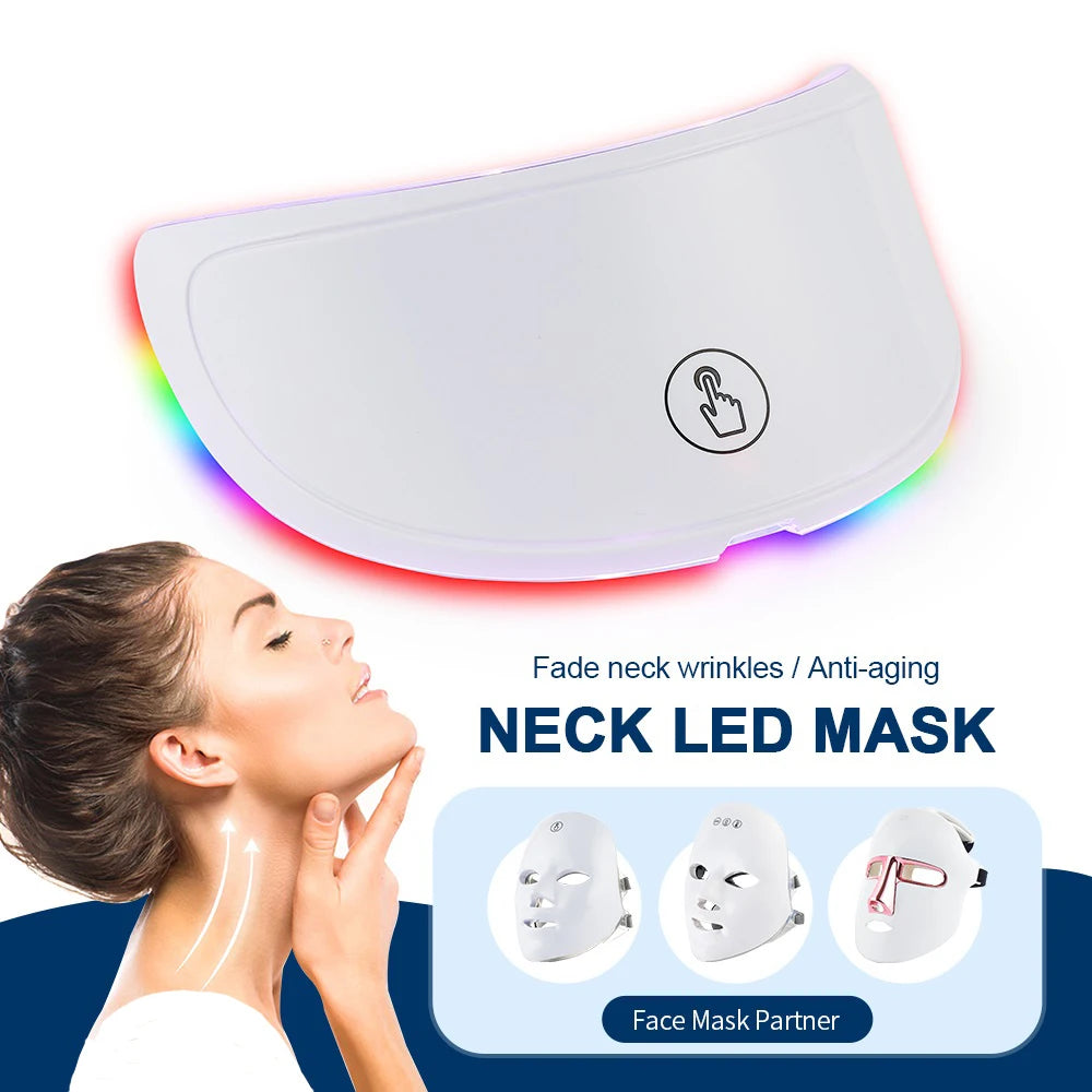 LumiGlow 7-Color LED Mask for Face & Neck