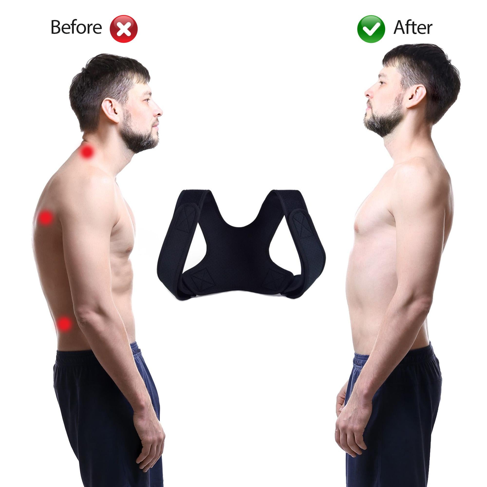 StraightEase Posture Support – Relieve Back & Shoulder Tension
