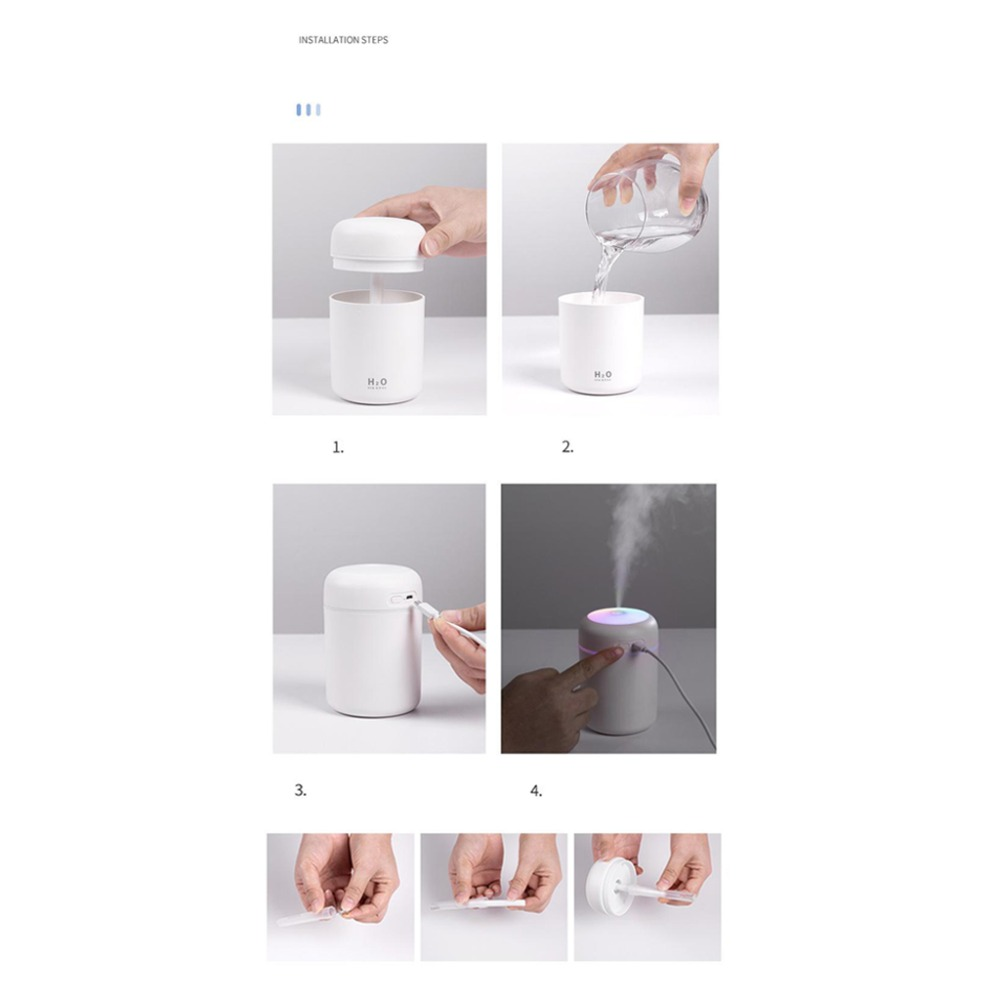 Calm on the Go: Portable Aroma & Air Humidifier