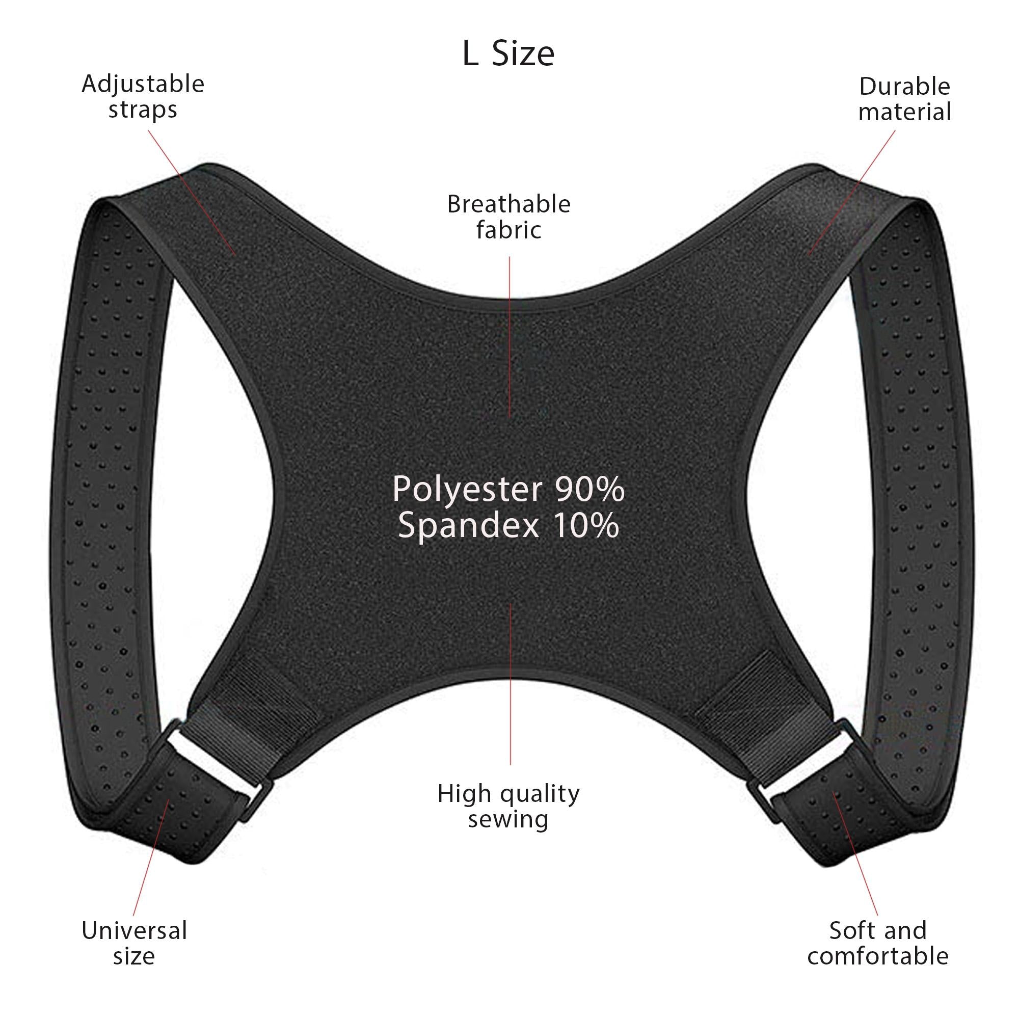 StraightEase Posture Support – Relieve Back & Shoulder Tension