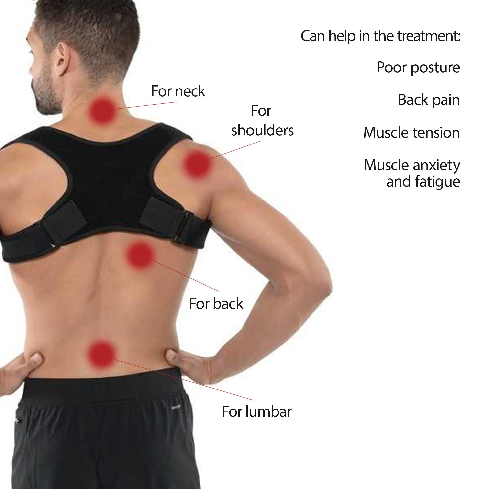 StraightEase Posture Support – Relieve Back & Shoulder Tension