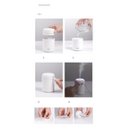 Calm on the Go: Portable Aroma & Air Humidifier